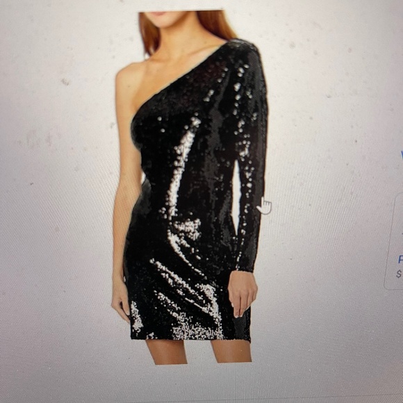 open lace back dress Sequin Sweetheart Mini Dress Silver / XL main image 0
